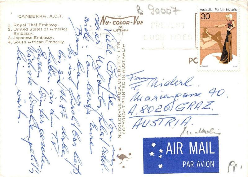 B90007 embassies of canberra   australia