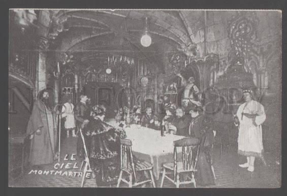 3104151 INTERIOR Cabaret LE CIEL Paris Montmartre SAINT Vintage