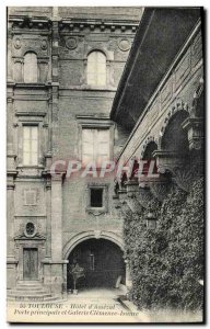 Postcard Old Toulouse Hotel d Assezat Main door and Clemence gallery Isane