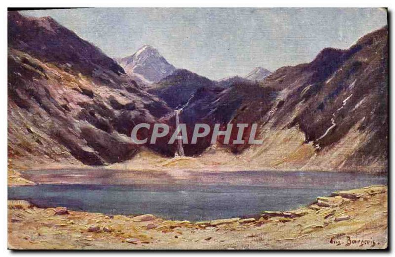 Old Postcard Pyrenees Bourgeois