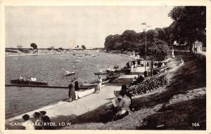 uk15077 cance lake ryde isle of wight real photo  uk