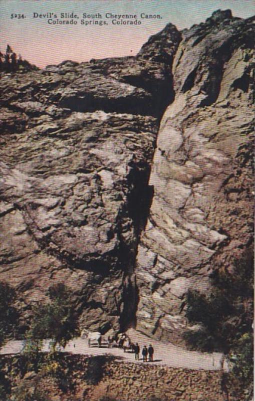 Colorado Colorado Springs Devil's Slide Cheyenne Canon