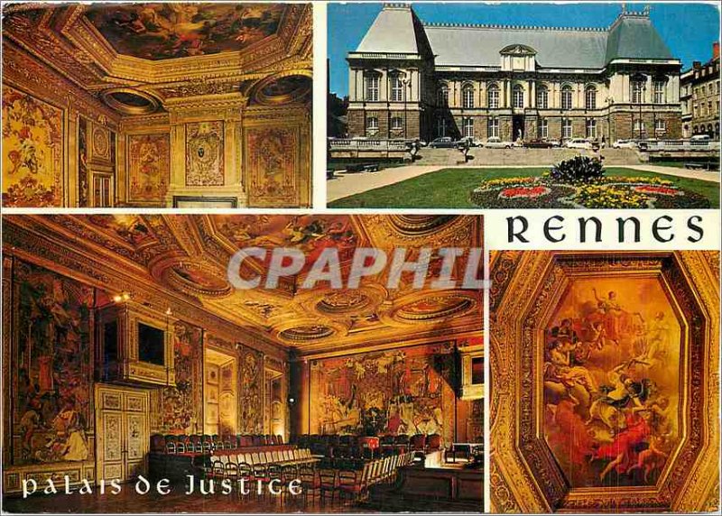 Postcard Modern Rennes Courthouse