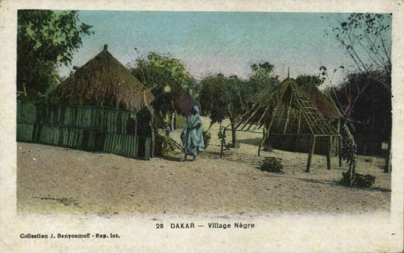 CPA AK Sénégal Afrique Dakar - Village Négre (67989)