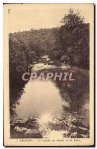 Carte Postale Ancienne Crozant The Cedelle Moulin de la Folie