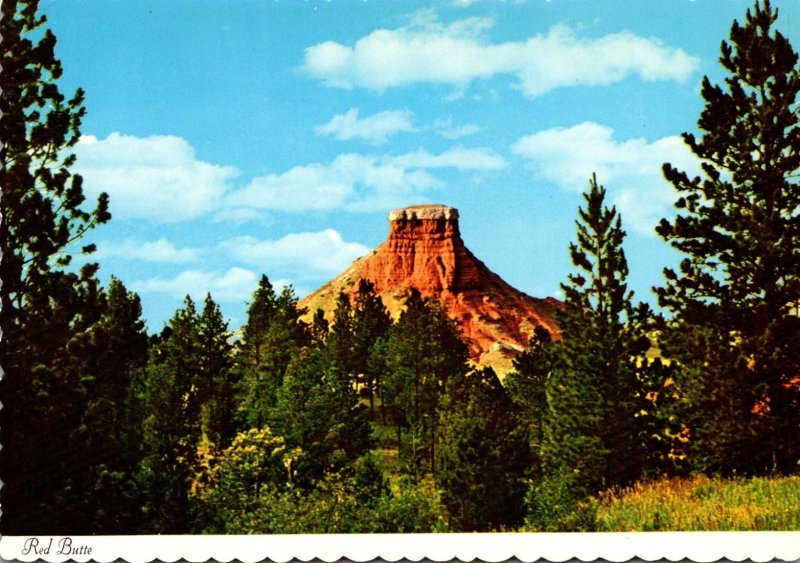 Wyoming Red Butte On Highway U S 65 Between Newcastle and Sundance