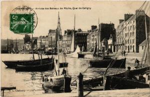 CPA CHERBOURG - Arrivée des Bateaux de Peche - Quai de Caligny (632562)