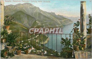 Old Postcard Ravello Palumbo Pensione Veduta dalla Terrezza