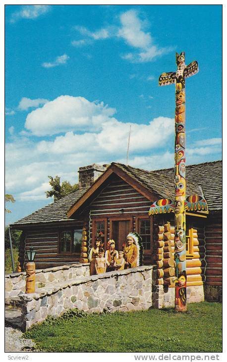 Whetung Ojibwa Crafts Centre , Curve Lake , Ontario , Canada , 50-60s