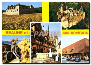 Postcard Modern Beaune Clos and Surroundings Golden Riviera Chateau du Vougeot