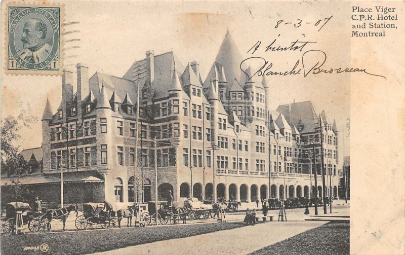 Lot324 place viger hotel and station chariot montreal canada TCV