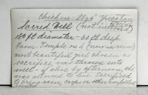 Sacred Well at Chichen-Itza, Yucatan, Mexico - Postcard