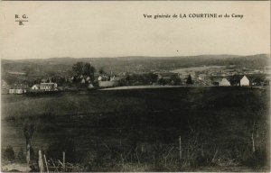 CPA La Courtine Vue Generale et du Camp FRANCE (1050440)