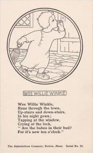 Alphabeticon Company Wee Willie Winkie