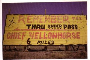Chief Yellowhorse Sign, Lupton, Arizonia, Terrence Moore