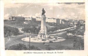 BF34560 lisboa monumento ao marques de pombal portugal   front/back scan