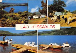 B56434 Le Lac d'Issarles sheeps boats bateaux multiviews  france