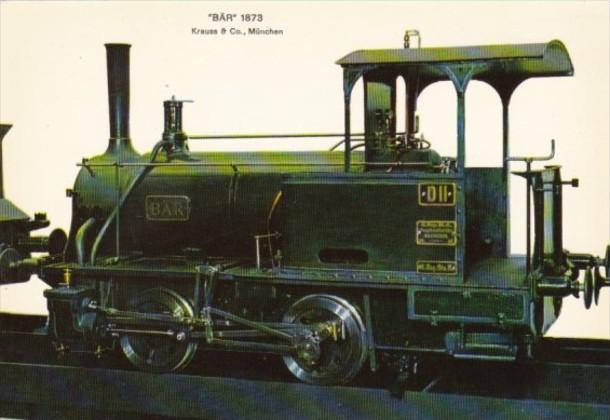 Locomotive Baer 1873 Krauss & Company Muenchen Germany