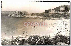 Modern Postcard Perros Guirec Beach Trestrignel