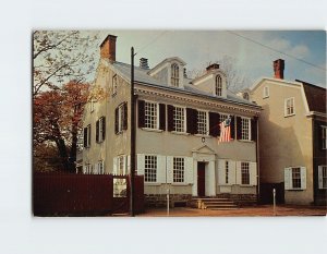 Postcard Deshler-Morris House Germantown Philadelphia USA