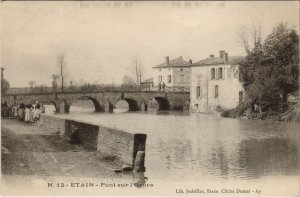 CPA Etain - Pont sur l'ornes (118868)