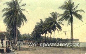 Bay, Causeway Panama Bay Panama 1915 