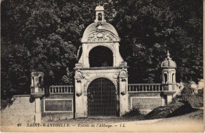 CPA St-WANDRILLE - Entrée de L'Abbaye (126316)