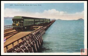 Lucin Cut-off, Great Salt Lake, Utah