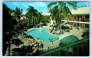 Cable Beach Manor Pool NASSAU Bahamas Postcard