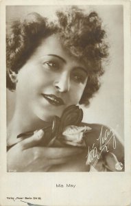 Postcard cinema film star beauty actress Mia May 1928