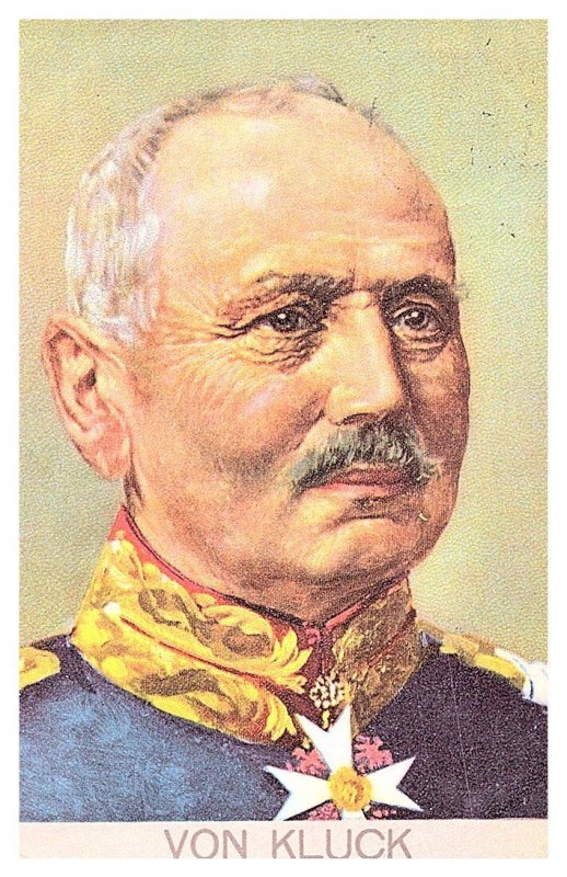 German General Von Kluck