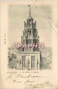 Old Postcard Calais Bell Tower Museum