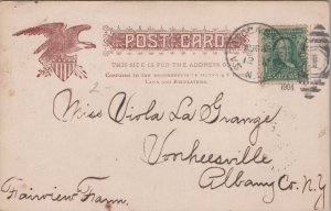 Grand Union Hotel Saratoga New York Vintage Postcard C043