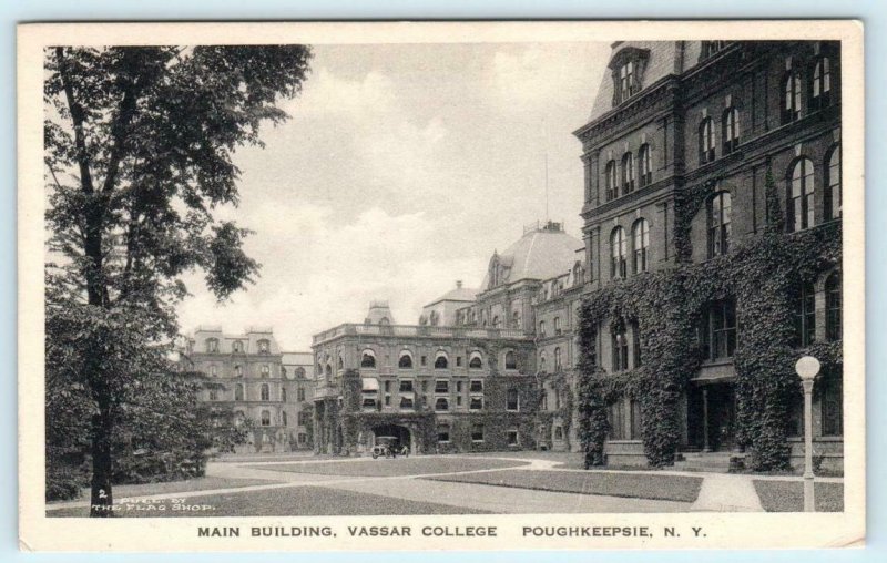 4 Postcards  POUGHKEEPSIE, NY ~ Campus & Buildings VASSAR COLLEGE c1910s
