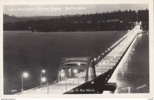 RP: SEATTLE , Washington , 1930-40s ; Floating Bridge