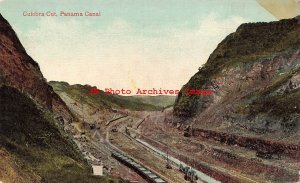 Panama, Canal, Culebra Cut Deepest Section, Underwood No 143-24
