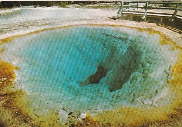 Yeloowstone National Park Morning Glory Pool In Upper Geyser Basin