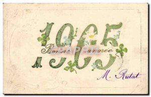 Old Postcard Fantasy Wishes Happy New Year 1905