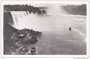 RP, Waterfalls, General View Of The Falls, Canada, 1920-1940s