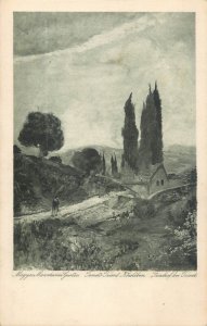 Magyar Mannheimer Gustav Temetö Trento Kozeleben cemetery near Trento fine art