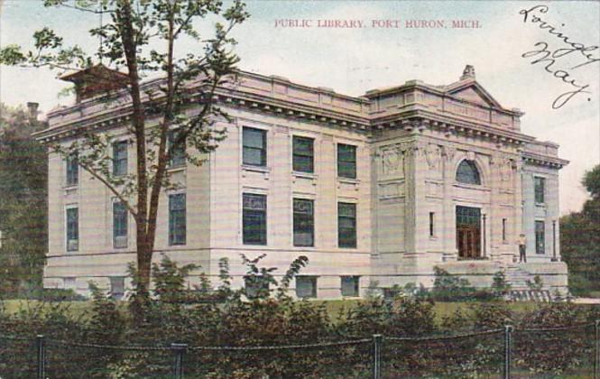 Michigan Port Huron Public Library 1907