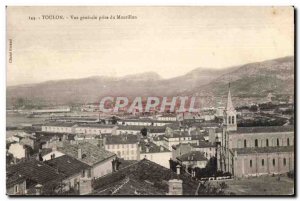 Old Postcard Toulon Vue Generale Jack Mourillon