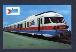 Amtrak Train Railroad RR Turboliner Turbo POSTCARD PC