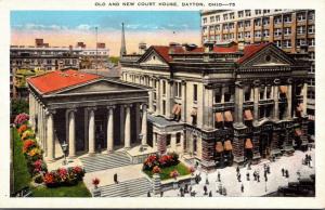 Ohio Dayton Old and New Court House