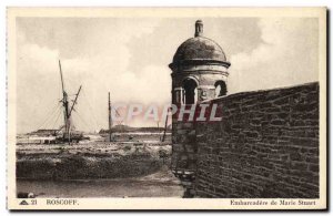 Old Postcard Embarcadere Roscoff Mary Stuart