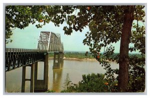 Jefferson Barracks Bridge Saint Louis County Missouri Postcard