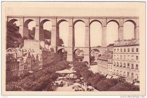 La Place Thiers Et Le Viaduc, MORLAIX (Finistere), France, 1900-1910s