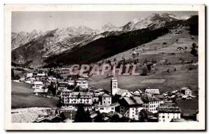 Modern Postcard General view and La Clusaz Aravis