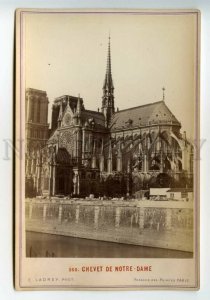 477637 France Paris Cathedral of Notre Dame Vintage CABINET photo Ladrey