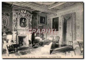 Old Postcard Cheverny Chateau Ch L and the Grand Salon